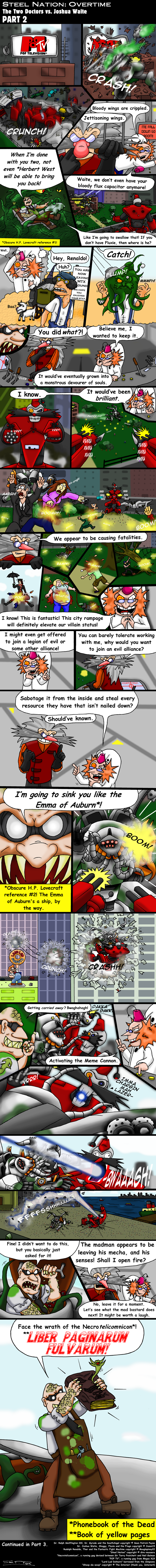 Overtime: The Two Doctors vs. Joshua Waite (Part 2)